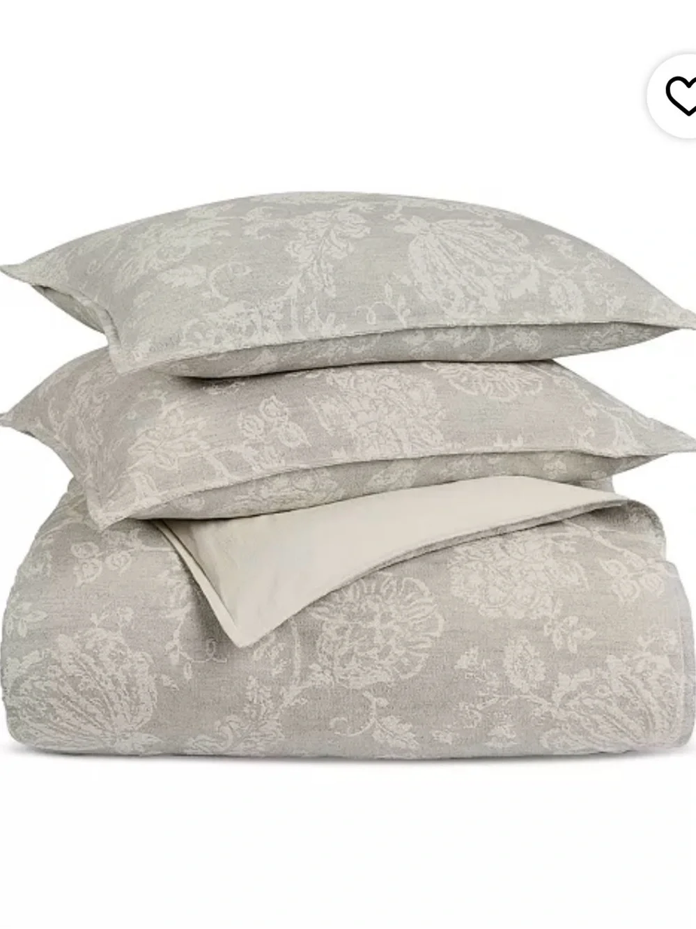 Charter Club - Jacobean Chenille 3pc. Comforter Set - Full/Queen